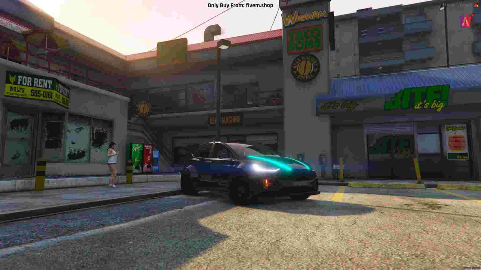 FiveM Tesla Model X Car