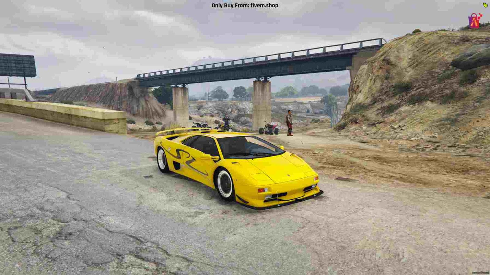 FiveM Lamborghini Mach 4 Car
