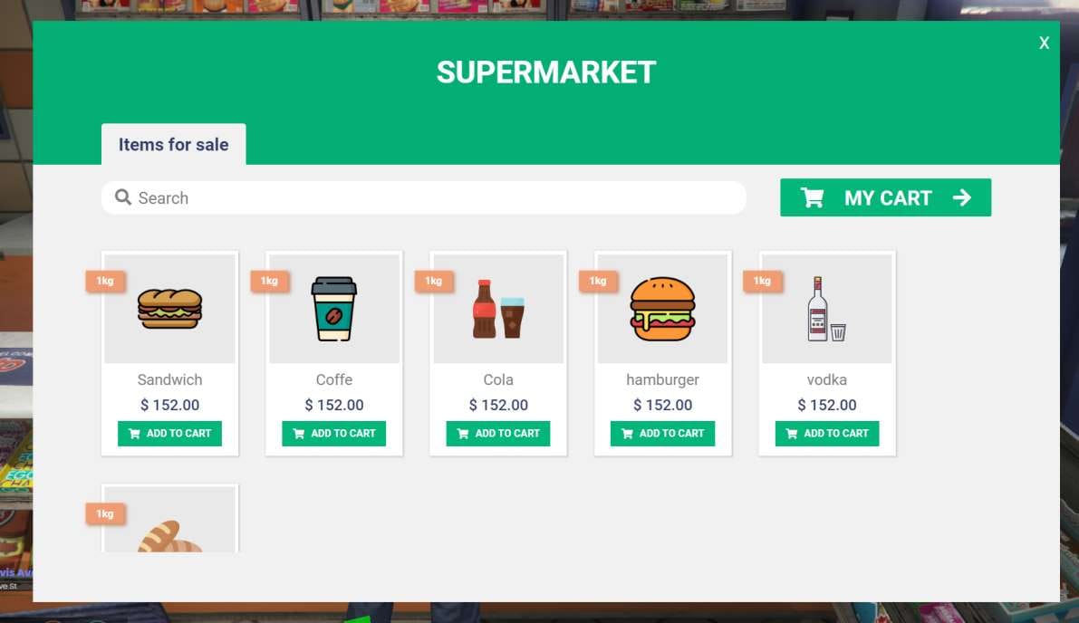 FiveM Supermarket Script